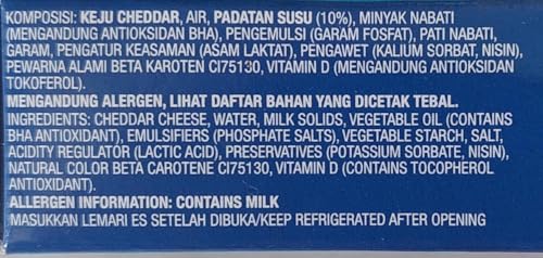 Image of Krafts Processed Cheddar Cheese Block - Rich & Creamy Taste 4 x 250g (Imported)
