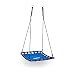 Produktbild Relaxdays Nestschaukel eckig für den Outdoor-Bereich, max. Personengewicht: 100 kg, HBT: 153 x 74 x 98 cm, blau/schwarz