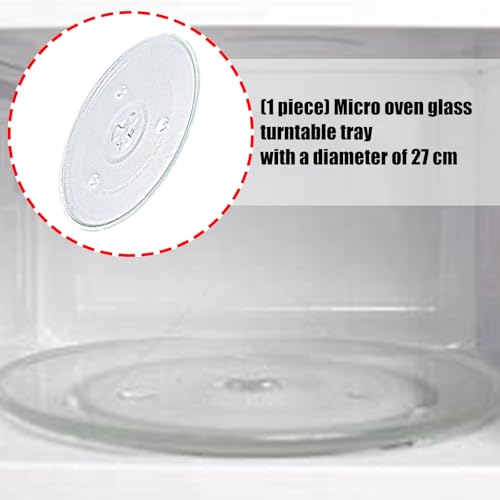 Plateau en verre micro-ondes 27cm : résolvez les problèmes de rotation