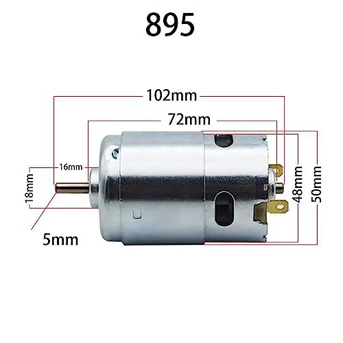 Moteur DC pour machine à graver haute puissance 24V 895