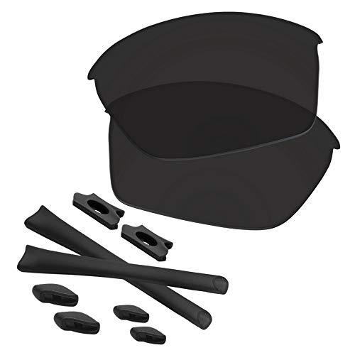 Image of Flak Jacket Lenses & Rubber Kits Replacement for Oakley Sunglasses Polarized
