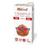 leche de avellana mercadona Sin proteína láctea EcoMil Hazelnut Nature Eco 1L