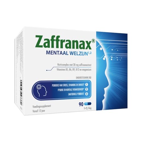 Zaffranax - Zaffranax® Bien-être Mental 90 Capsules - Stress (4), Fatigue (3), Émotionnel (1)
