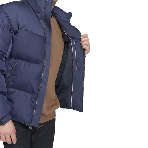 Image of Tommy Hilfiger Men's Mixed-media Puffer Jacket