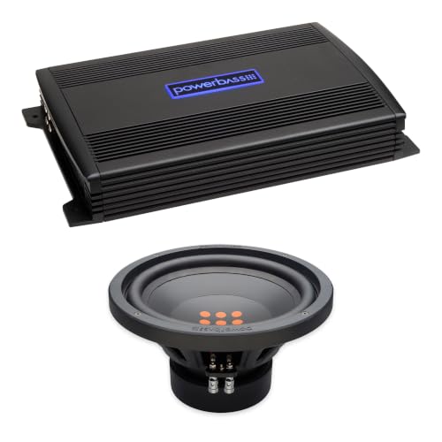PowerBass ASA3-400.1 and PBX1-10D4 Bundle