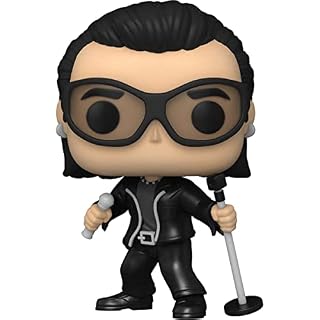 POP Rocks: U2, ZooTV – Figurine Bono Funko en vinyle (avec étui de protection compatible), multicolore, 9,5 cm - Les Beatles, Paul McCartney, John Lennon, RIngo Starr, George Harrison POP Rocks: U2, ZooTV – Figurine Bono Funko en vinyle (avec étui de protection compatible), multicolore, 9,5 cm – Image 6