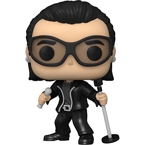 POP Rocks: U2, ZooTV – Figurine Bono Funko en vinyle (avec étui de protection compatible), multicolore, 9,5 cm - Les Beatles, Paul McCartney, John Lennon, RIngo Starr, George Harrison POP Rocks: U2, ZooTV – Figurine Bono Funko en vinyle (avec étui de protection compatible), multicolore, 9,5 cm – Image 7