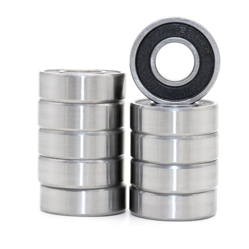 Roulements 688-2RSH 8x16x5 mm en lot de 10 pièces à gorge profonde pour vos petits mécanismes