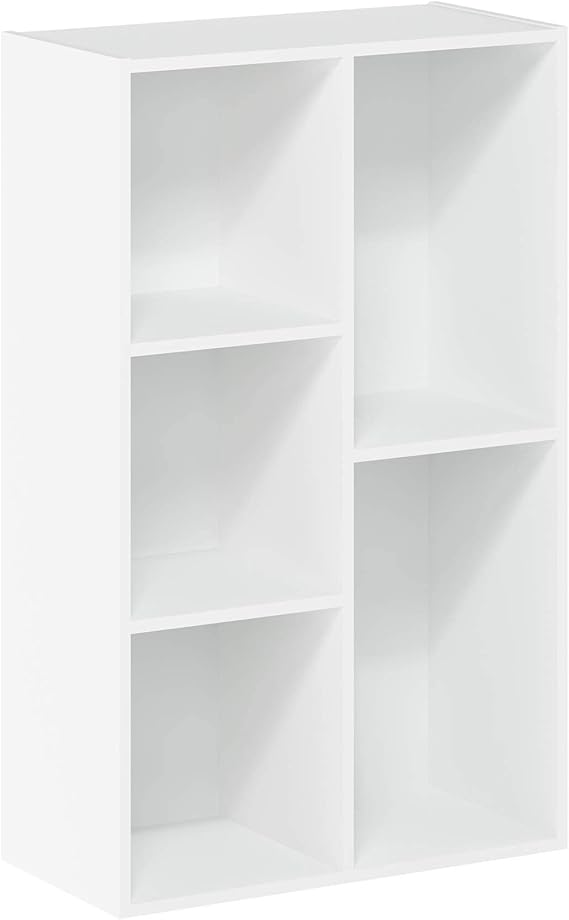 Furinno Luder 5Cube Reversible Open Shelf, White Amazon.co.uk Home