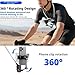 Magnetic NeckPhone Holder for Recording/Streaming,4-in-1 Magnetic & Clip-on Neck Mount Phone Holder for POV/Vlog/Video Content Creator/Ktichen,Potable Hands Free Around Neck Mount for All Smart Phone