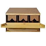 Holz | Braun Breker Legenest 3 Abteilungen - schräg