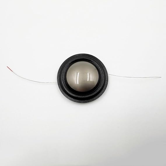 2-Pack Tweeter Diaphragm (Silk and Titanium) with 25.9mm (1.02) Voice Coil 4 Ohm for B&W S2 802 CM1 CM5 CM7 CM8 DM630, B&W AM1 Tweeter HF01155 and Many Others