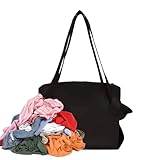 Stoffeinkauf – wiederverwendbares, umweltfreundliches Material, breite Öffnung, starke Gewichtskapazität, schnell zusammenklappbare Konstruktion, praktische Handhabung von Gegenständen in Reiseecken