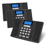 SANZUCO 60D Intercoms Wireless for Home, 18 Channel Home Intercom System Supports...