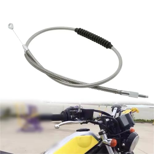 Câble d'embrayage tressé moto Harley Road Glide Custom FLTRX 2010 2011 2012 120cm