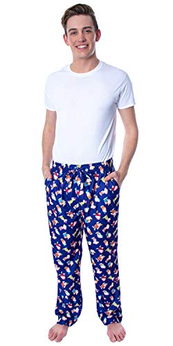 Disney Men's Snow White and The Seven Dwarfs Allover Character Loungewear Sleep Pajama Pants2