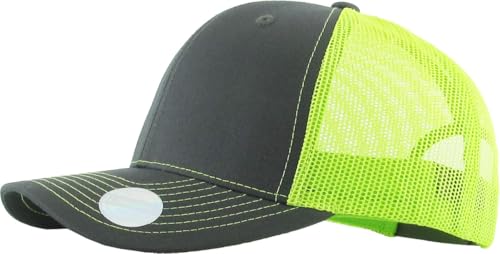 Image of Classic 6 Panel Cotton Twill Mesh Trucker Cap Hat Adjustable Snapback Hat