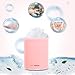 lightclub Face Cleanser Shower Bath Shampoo Foam Maker Travel Household Cup Bubble Foamer Foam Maker for Face Wash Skincare Pink