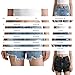 Malibure Girls Ripped Jean Shorts for Teens High Waist Y2K Distressed Denim Shorts with Pockets Summer Fashion Cute Jorts Black 11-12 Years