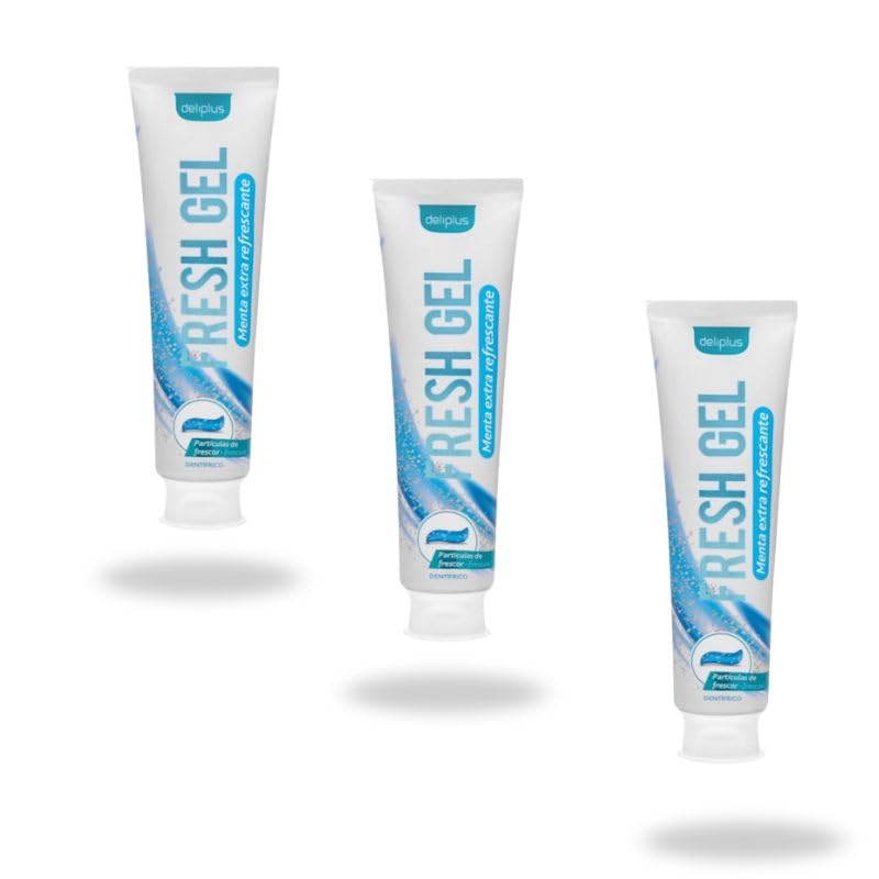 Pack 3 Dentífricos Fresh Gel Menta Extra Refrescante – 3 x 100 ml