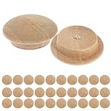 IMIKEYA 100 Stück Schranklochstopfen aus Kunststoff für Möbel mit 20mm X 15mm Größe Praktische Lochabdeckungen zum Einrasten für Tisch und Stuhlbeine