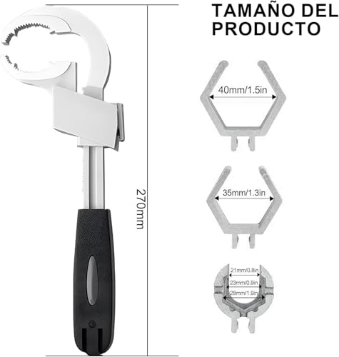 Recopilación y reviews de Llaves de tubo ajustables tabla con los diez mejores. 5 Imagen adicional