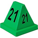 Global Industrial Numbered Cones, 21-40, 4-1/2