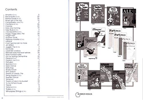 String Walker Easy Pieces voor klassieke gitaar - gitaarstukken voor beginners - muziekboek met Dunlop Plek - Image 6