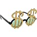 Gold Dollar Sign Sunglasses