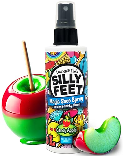 Foot and Shoe Deodorizer Spray, Extra-Strength Odor...