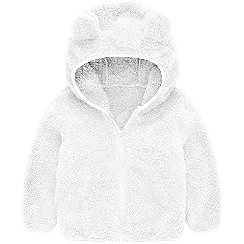 Karlywindow Cute Bear Hoodie Jacket for Toddlers Cover