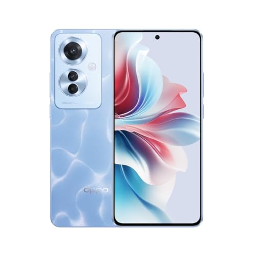 OPPO Reno11 F 5G - Smartphone Libre, 8GB+256GB, Pantalla FHD+ AMOLED 6.7', Cámara 64+8+32 MP, Android, Vídeo 4K, Batería 5000mAh, Carga Rápida 67W - Palm Greem