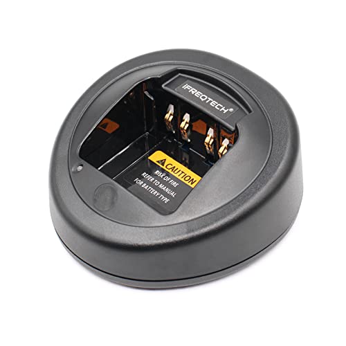 Ifreqtech Nntn8117A Battery Charger For Motorola Xpr3300 Xpr6550 Xpr7550 Xpr6500 Xpr6580 Xpr7350 Xpr7580 Xpr3500 Walkie Talkie Charger Wpln4232A Wpln4226A (No-Impres) #TOP5