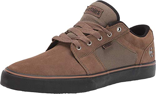 Image of Etnies Barge LS - Classic Skate Look, Slim Vulcanized Silhoutte, Hefty Armored Collar, Reinforced Vulc
