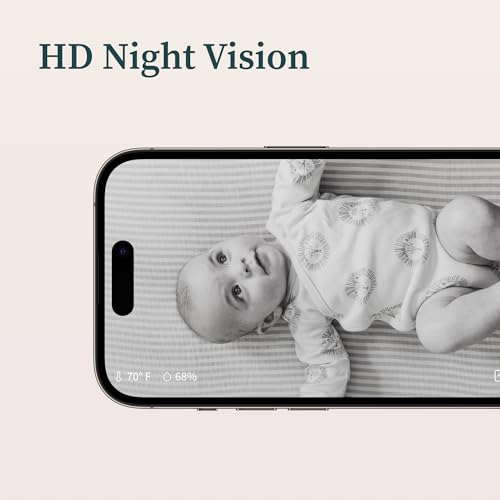 Owlet® Dream Duo (Gen 1) Smart Baby Monitor: FDA-Cleared Dream Sock® plus Owlet Cam 2 - Tracks & Notifies for Pulse Rate & Oxygen while viewing Baby in 1080p HD WiFi Video by Owlet - Image 5
