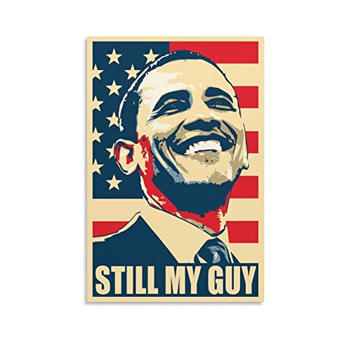 Póster de Barack Obama del siglo XXI Póster de los Presidentes de los Estados Unidos, impresión artística para pared, pintura para pared, decoración familiar, 30 x 45 cm