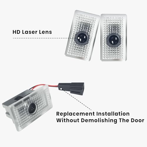4 luces LED de proyector para puertas Cybertruc 2023-2025 miniatura 3