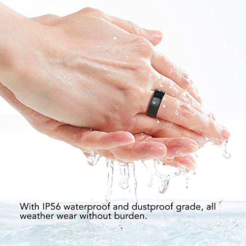 VGEBY R5 NFC Smart Ring, Multifunctional 128GB Large Storage Space Intelligent Wearable NFC Ring for Mobile Phone (L) - Image 3