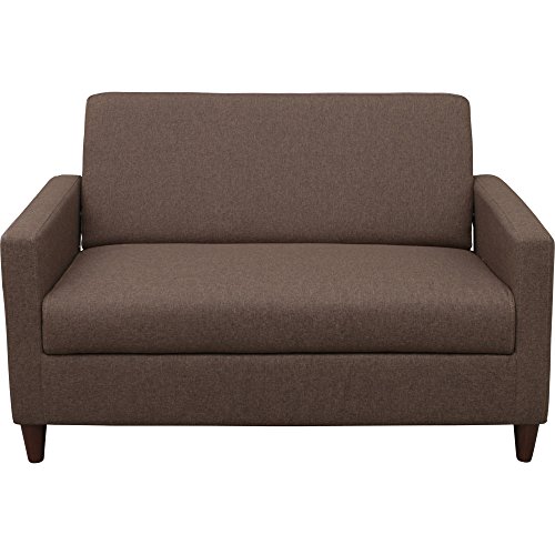 アイリスプラザ ソファー 2人掛け 座面収納 ブラウン 幅117cm 7116685
