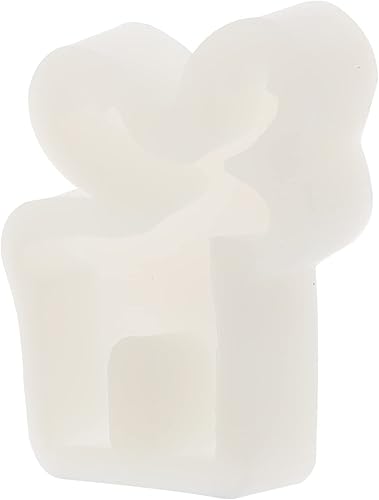 Molde epoxi para velas de reno, suministros de fabricación de velas perfumadas, fáciles de desmoldar, para velas caseras de cera de abeja de parafina