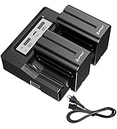 ​Artman NP-970 Battery for Sony, 2-Pack 7800mAh NP-970 Batteries and 2X Fast Dual Charger Compati...