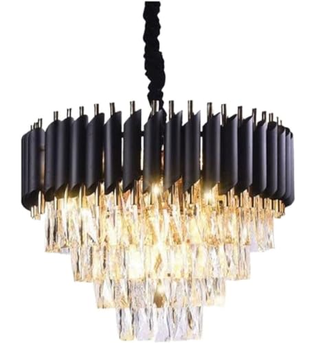Lampe suspendue salon chic et grand lustre en cristal pour chambre