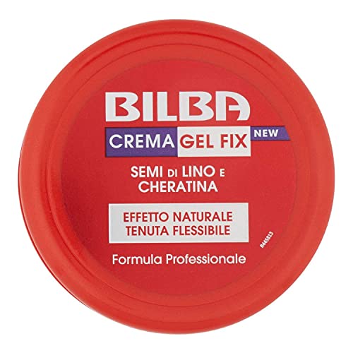 Bilba Wachs mit Leinsamen und Keratin, Fix-Wachs mit flexiblem Halt, professionelle Formel, verleiht Volumen und Glanz, ideal zum Fixieren der Frisur, 100 ml