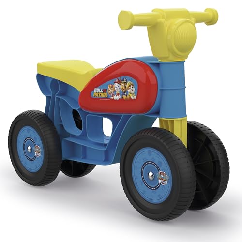 Chicos - Mini Custom Patrulha Pata | Moto para Crianças Patrulha Canina | Corre-passeios com 4 Rodas Estável e Leve a Partir de 10 Meses, 1, 2, 3 anos (36033)