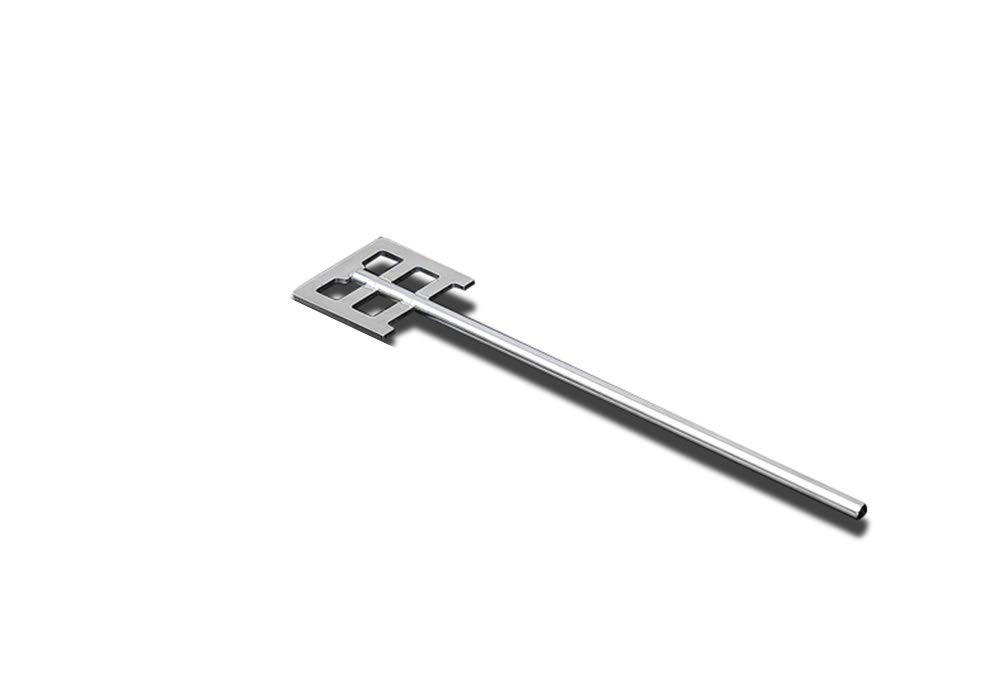 1pc lab Stainless Steel Anchor Type Blade Plate Paddle Machine Impeller Stirring Paddle with Rod