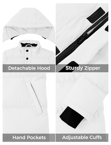 Image of ZSHOW Girl's Winter Coats Waterproof Puffer Jacket Outerwear Winter Jacket
