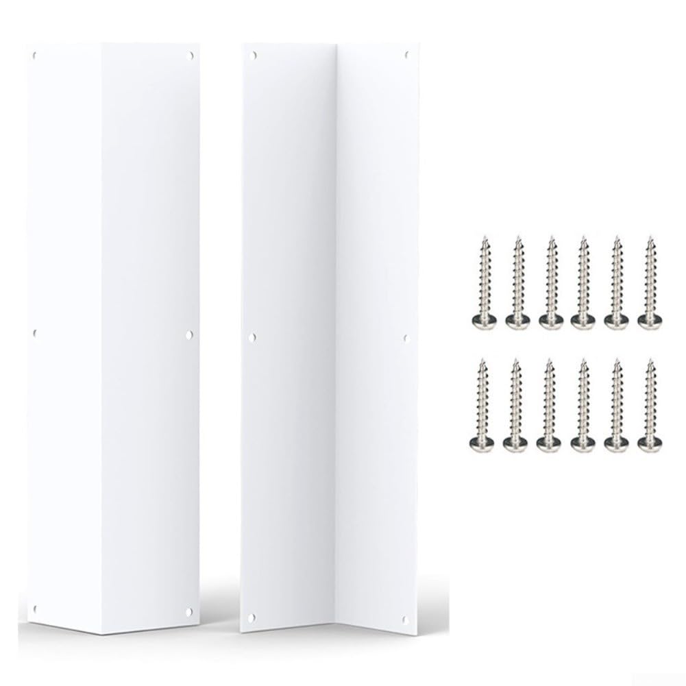 Protector de borde de pared de metal anodizado con acabado de alta resistencia