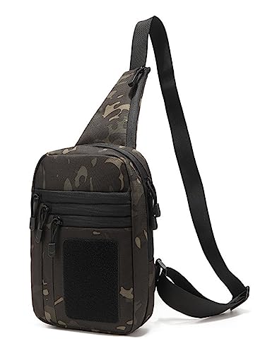 ACEXIER Borsa a tracolla tattica militare nascosta pistola fondina portapistola portapistola sacchetto borsa per campeggio all'aperto caccia pack (BCP)