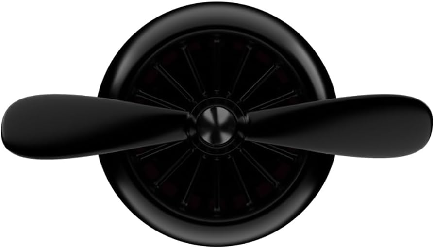 INEBIZ Car Air Freshener Vent Clip, Propeller Aromatherapy Diffuser, with 2 pcs Long Lasting Scent Refill, Automotive Interior Accessories Universal for Men & Women