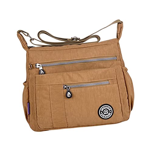 Sac de courses beige idéal pour le shopping de printemps avec sa bandoulière ajustable